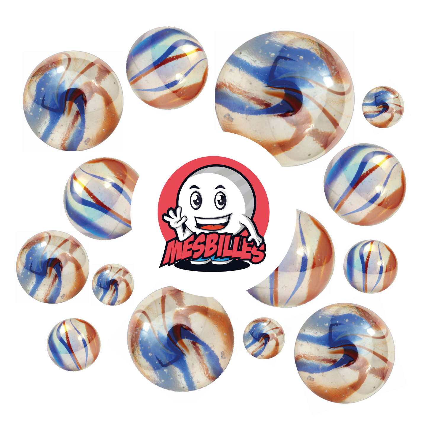 1 Bille Scorpion Brillant 42 mm