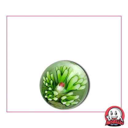 Si vous avez la&nbsp;Bille d'Art Pissenlit Vert, vous n'avez plus besoin de Soleil pour Stimuler l'Enthousiasme des Jeux de billes.