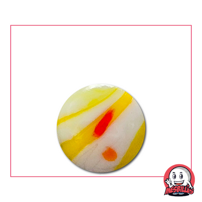 Biglia Big Bang gialla 16 mm – tinta vivace e texture brillante come un'esplosione solare