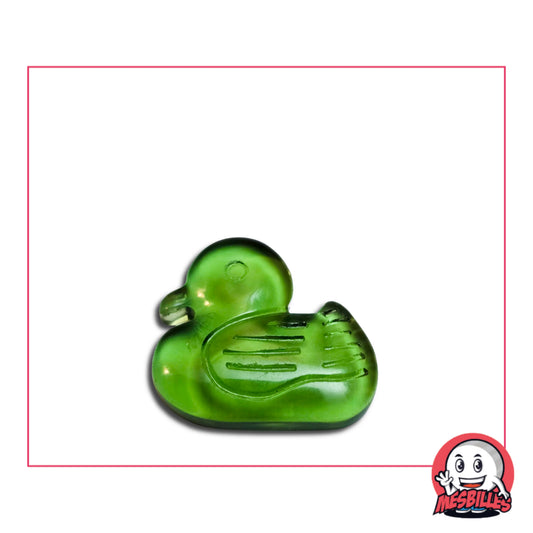 Bille Extra-plate Canard Vert, le perroquet des Billes Formes chez MesBilles
