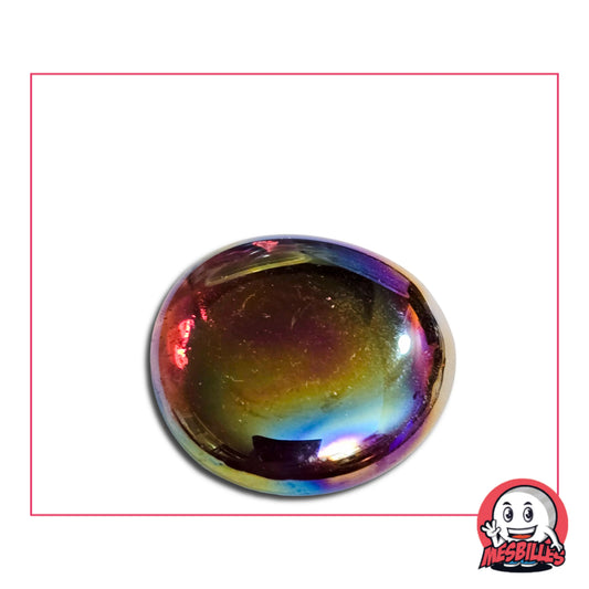 mesbilles - 500 GR Vert Loupe 300 Billes Plates Plates - Galet en Verre 12 mm Cailloux en Verre décoratifs mesbilles - 500 GR Vert Loupe 300 Billes Plates Plates - Galet en Verre 12 mm Cailloux en Verre décoratifs