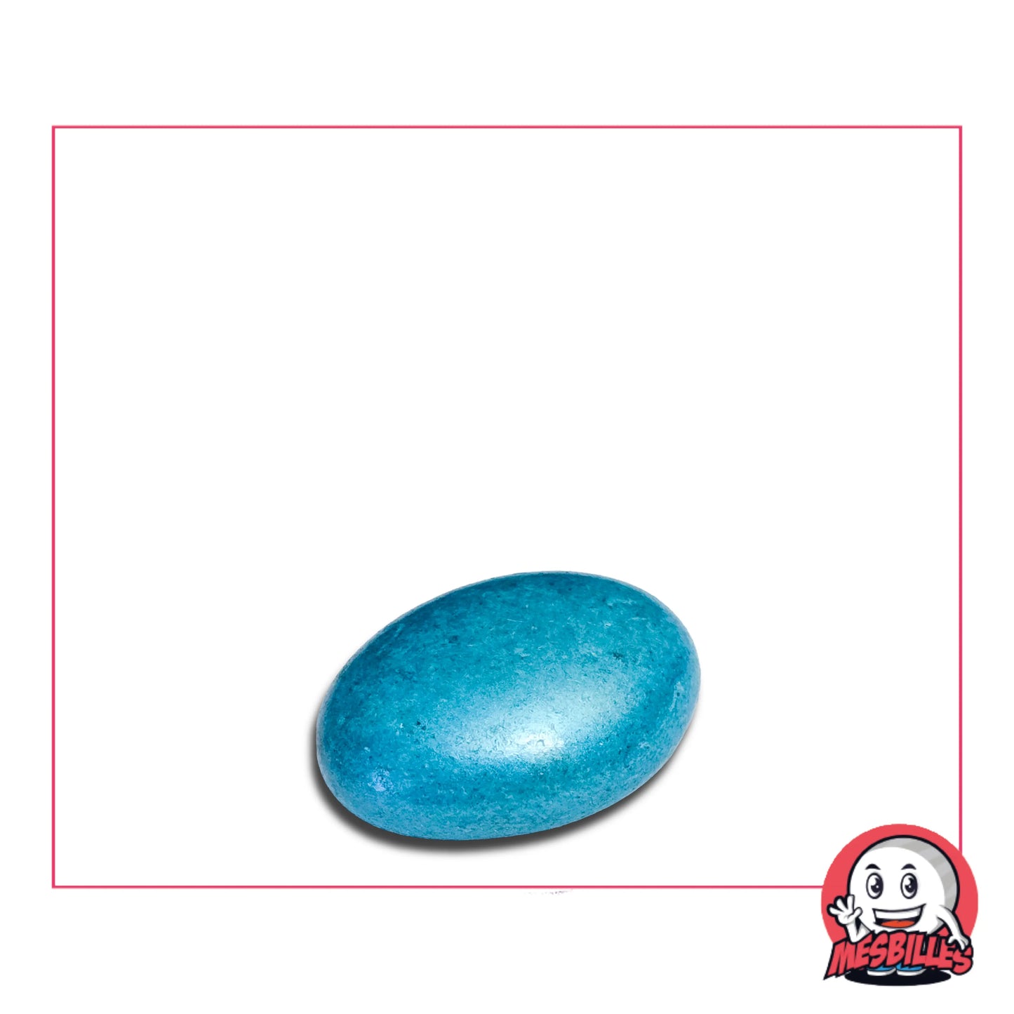 Cette bille Bille Plate Métallisé Bleu 18 mm est également nommée Bille Galet en Verre, elle est utilisée pour Jouer, Décorer ou Collectionner.