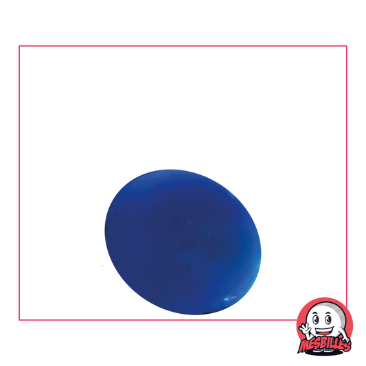 1 Bille Plate Perle Bleu-Nuit 30 mm