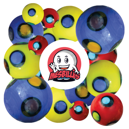 1 Bille Art Dot Rouge 22 mm