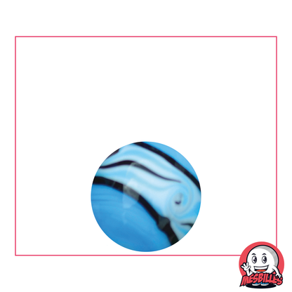 1 Bille Art Hawaï Bleu Clair 16 mm