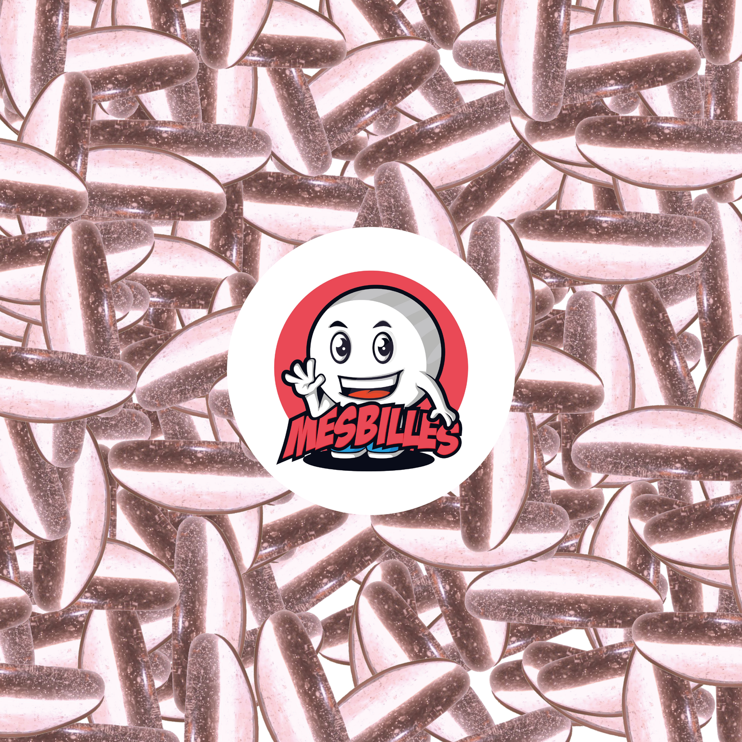 1 Bille Larme de Déesse Rose-Clair