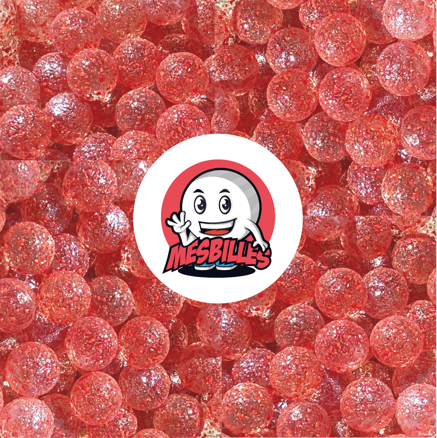 1 Biglia Pépite Rosso 12 mm