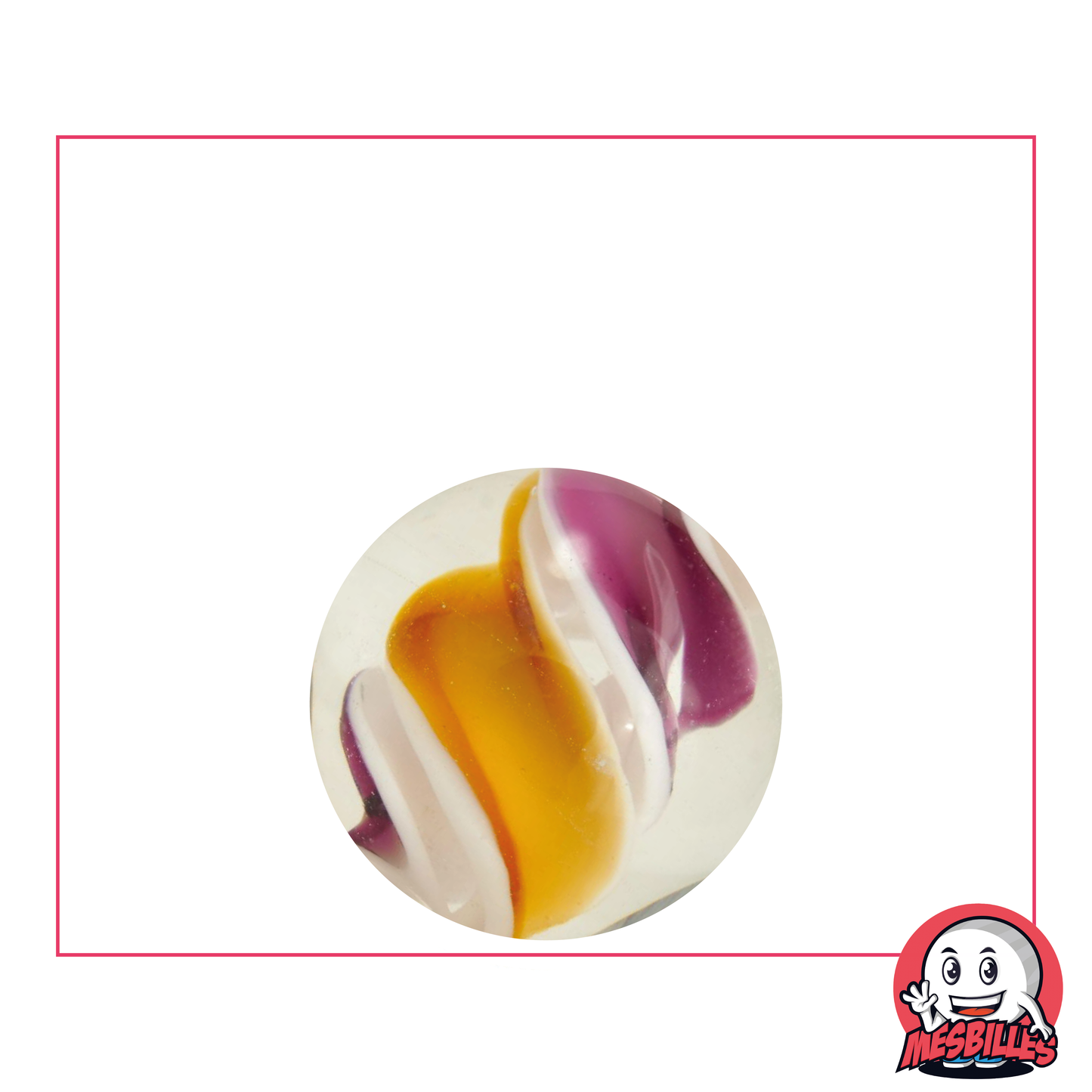 1 Bille Art Tornado Orange 22 mm