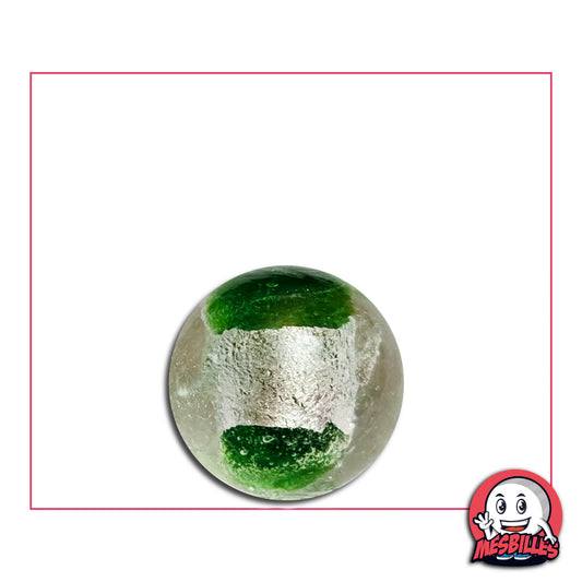 Bille Planète Vert 16 mm KimPlay Collector : Une bille organique à l’équilibre nature profondeur et lisibilité du cœur